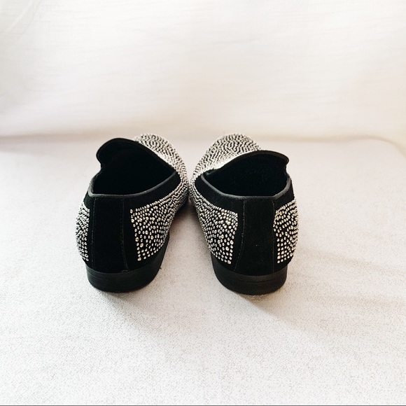 Moretti Black Label Shoes Studded Crystal - Picture 4 of 6